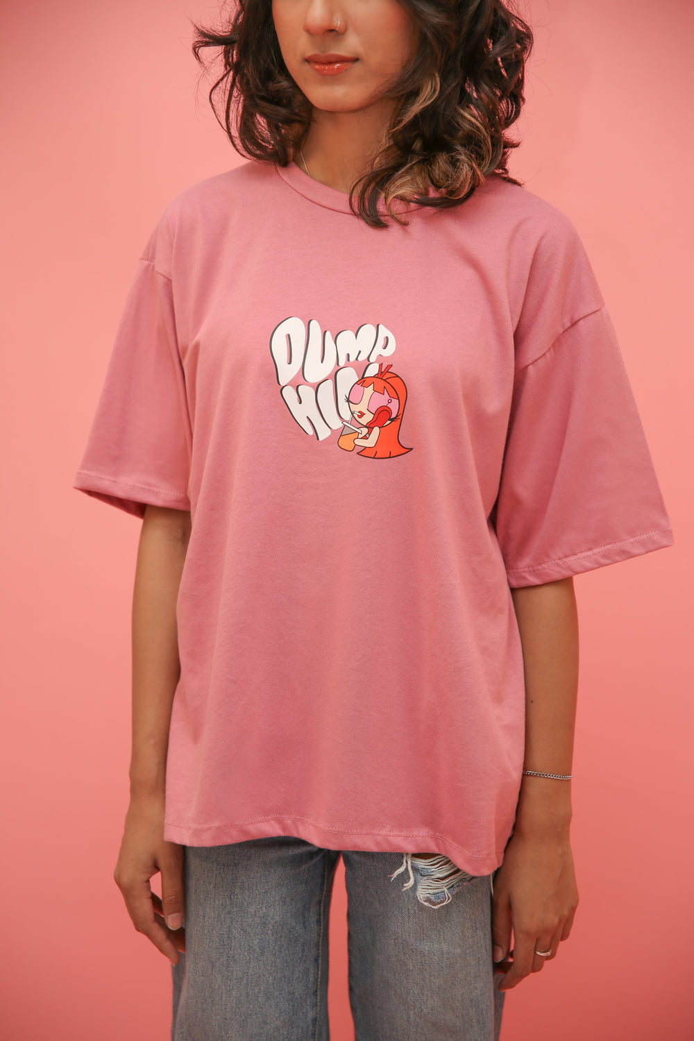 Powerpuff Blossom Oversized Tee