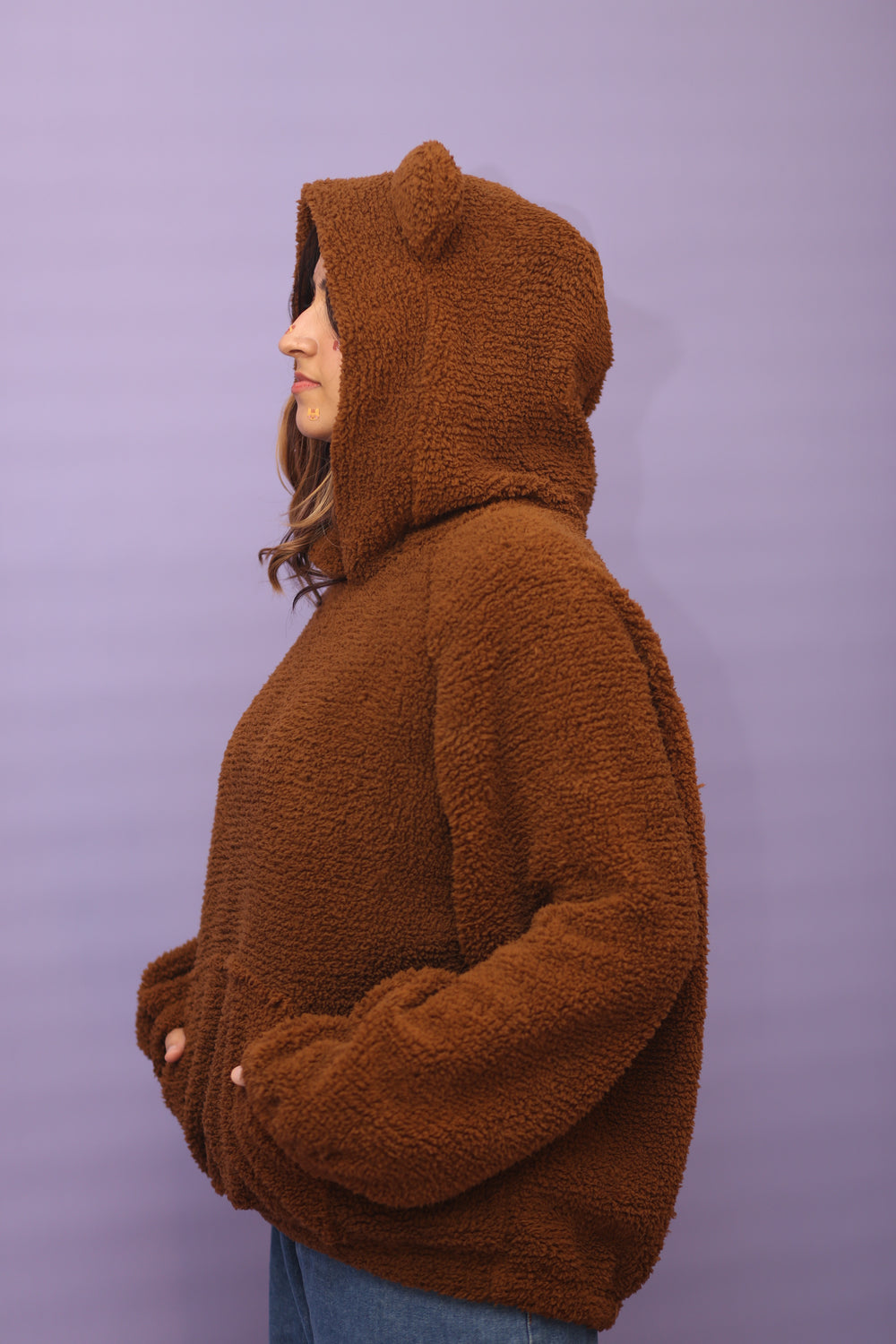 Super Oversized Cat Ear Teddy Hoodie