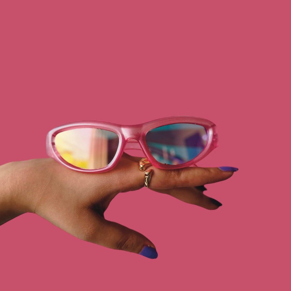 Barbie Y2K Reflective Sunglasses