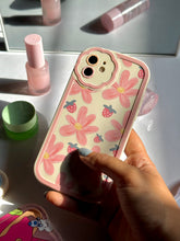 Load image into Gallery viewer, Pink Daisy Pattern Pastel Phone Case
