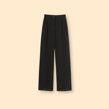 Load image into Gallery viewer, Black Curvy Plus Academia Tailored Pants

