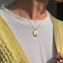 Load image into Gallery viewer, Letter Tag &quot;Breathe&quot; Pendant
