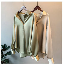 Load image into Gallery viewer, Silk Charmeuse Blouse

