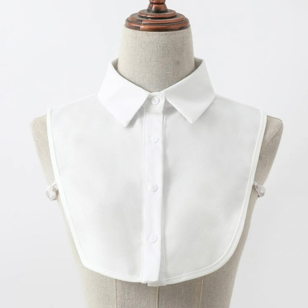 Formal Solid Faux Dickey Collar