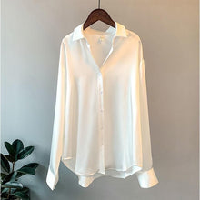 Load image into Gallery viewer, Silk Charmeuse Blouse
