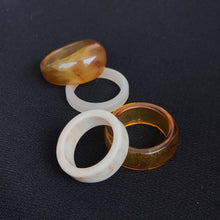 Load image into Gallery viewer, Nude Acrylic Resin Ring Set
