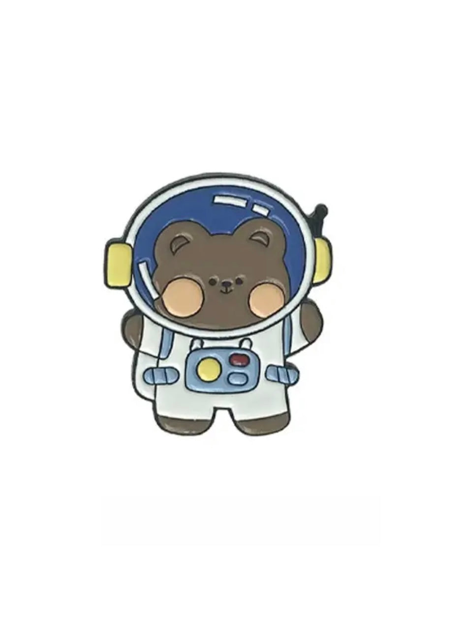 Space Cuties Enamel Pins